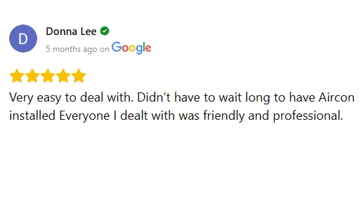 Five star review from satisfied Victorian homeowner commending quality workmanship