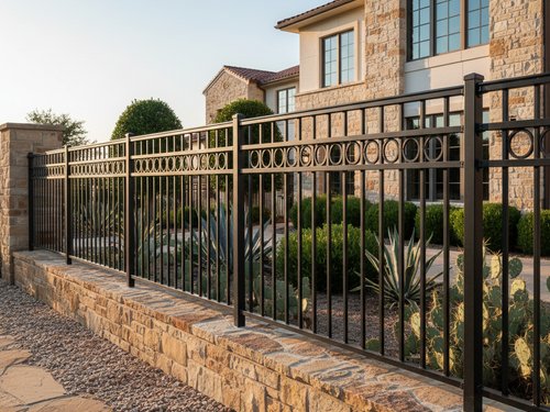 Wrought Iron Fencing in Irving, TX