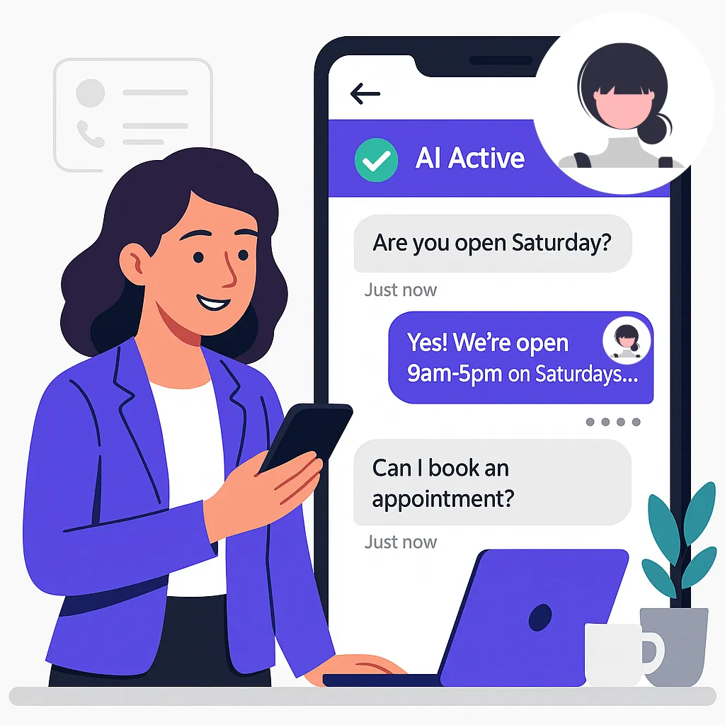 AI lead pipeline and revenue dashboard mockup