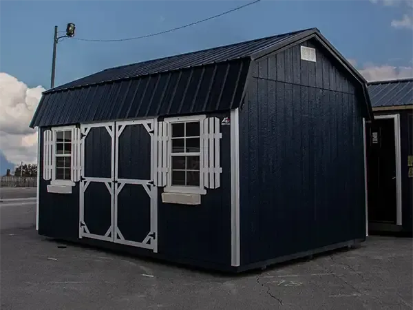 Dutch Barn Lofted Shed