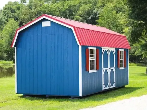 Dutch Barn Lofted Shed