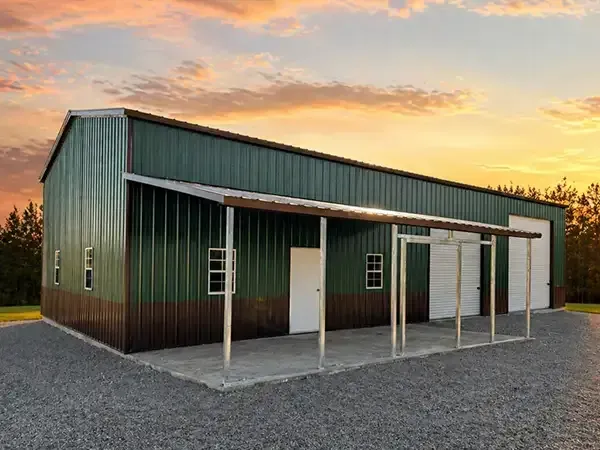 Dutch Barn Lofted Shed