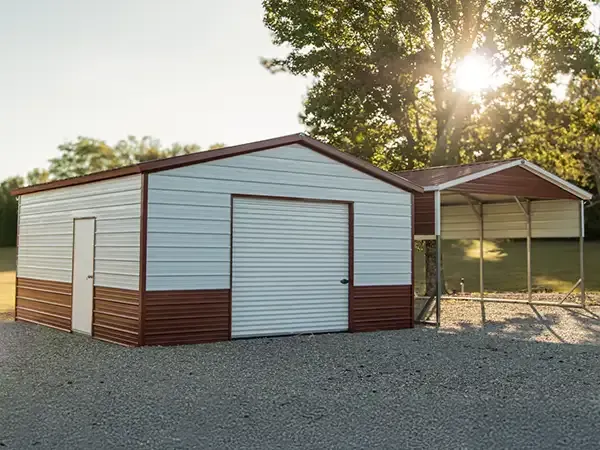 Dutch Barn Lofted Shed