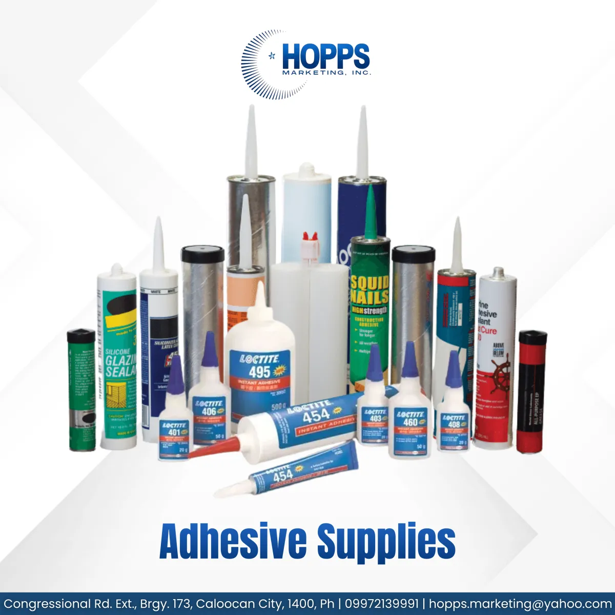 HARDWARE SUPPLIES - ADHESIVE 