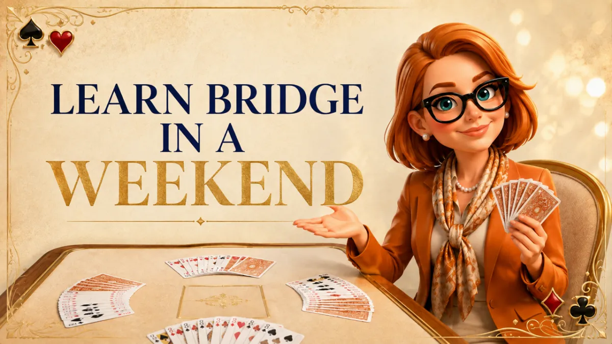 Learn Bridge in a Weekend with Tracey Bauer