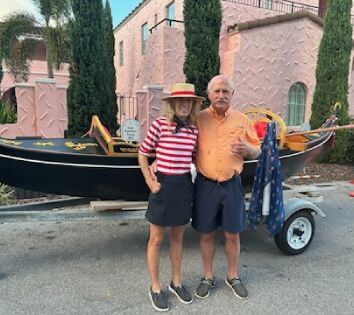 gondala on trailer-gondola girl