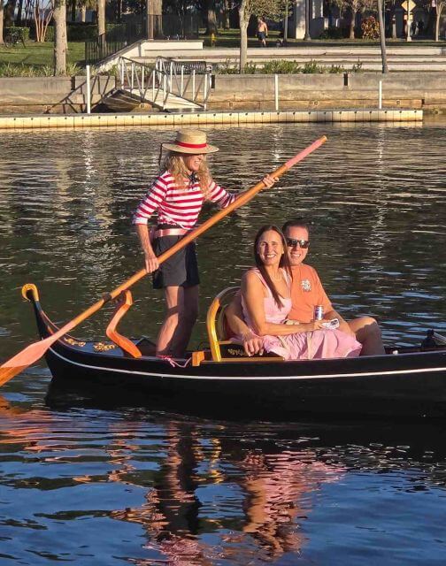 Mary Jane gondala riding boat