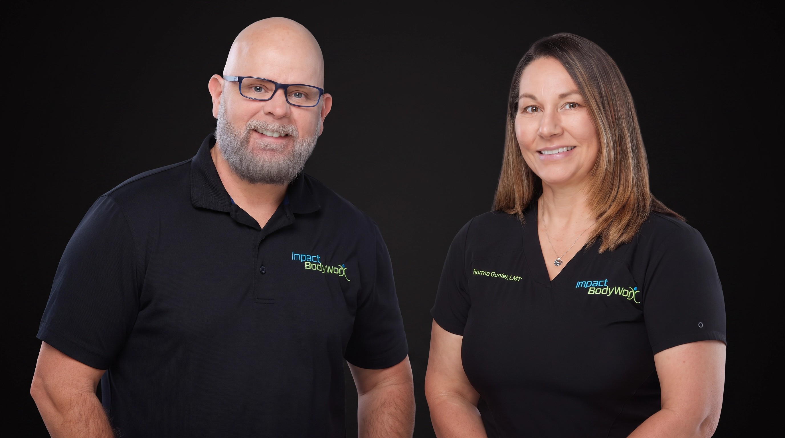 Chad and Norma Gunter, Impact BodyWorx owners and massage therapists in Tupelo, MS
