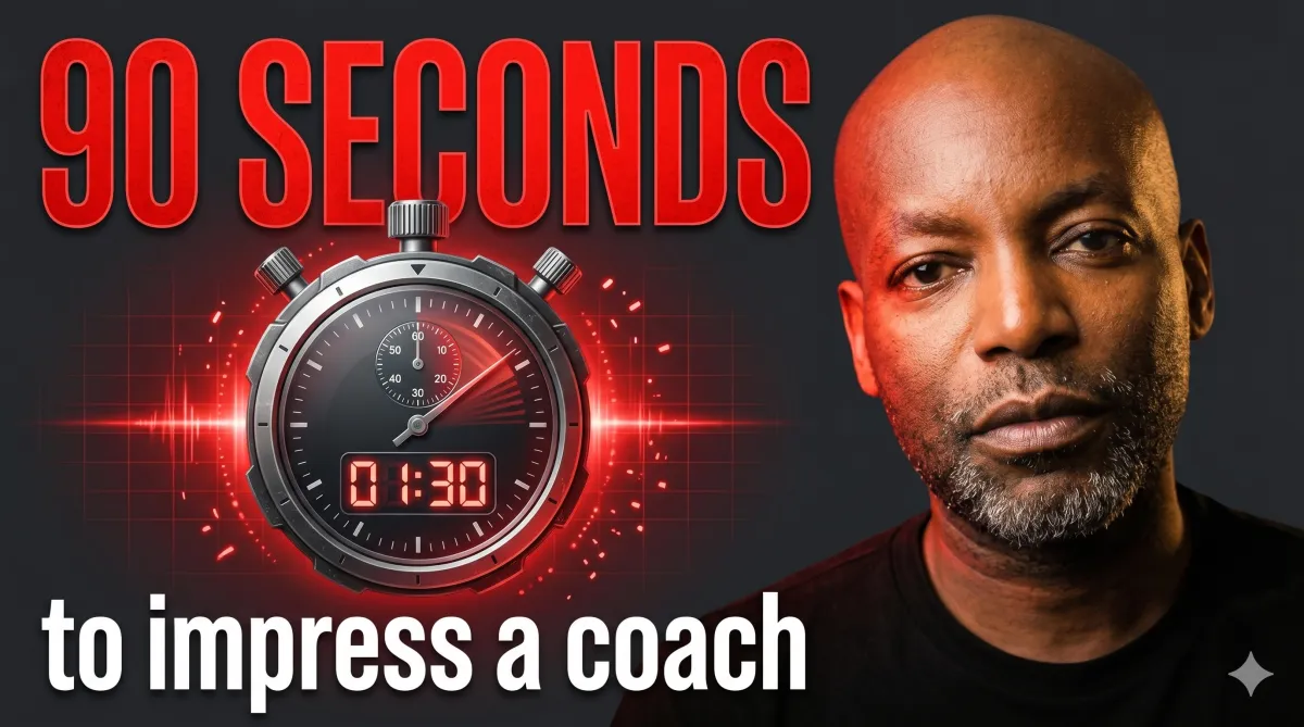 Markens Benoit explaining how to create a college soccer recruitment video that gets noticed by college coaches