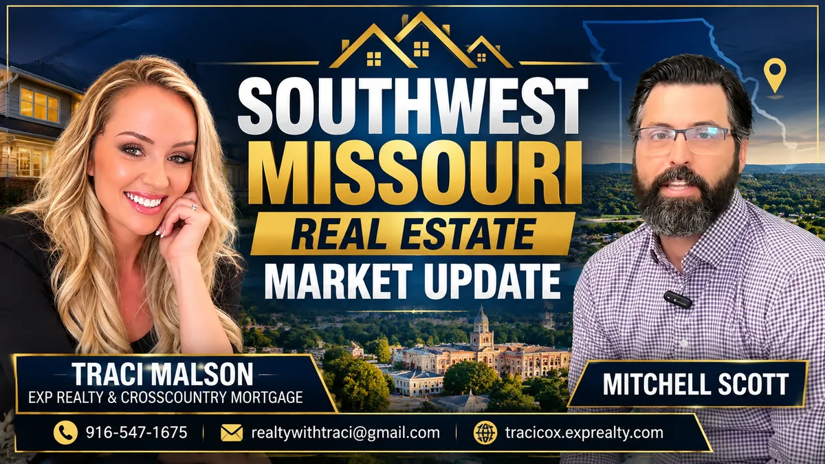Mitchell Scott Talks Southwest Missouri Real Estate Market and Buyer Opportunity With Realtor Traci Malson