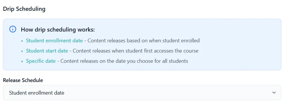Built in marketing tools preview