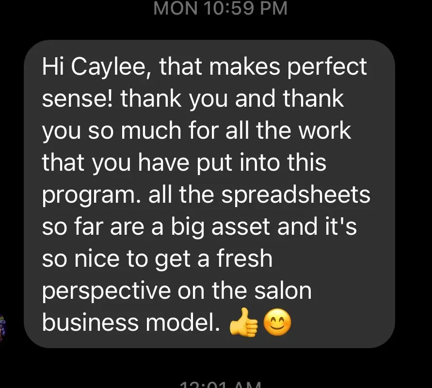 Anonymous Testimonial Caylee Auge