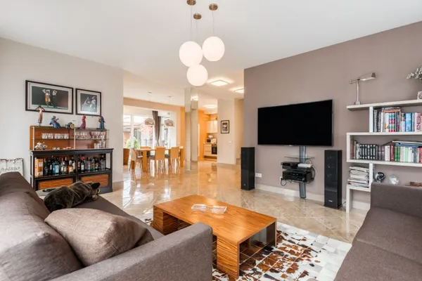 Photo of a home's living area representing a house in the foreclosure timeline