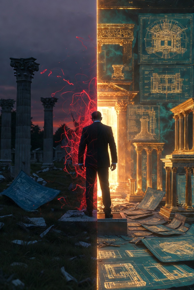 Everything changed when I faced the void – controlled demolition and the choice of identity death