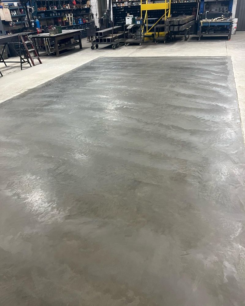 Residential concrete driveway installation in Toronto