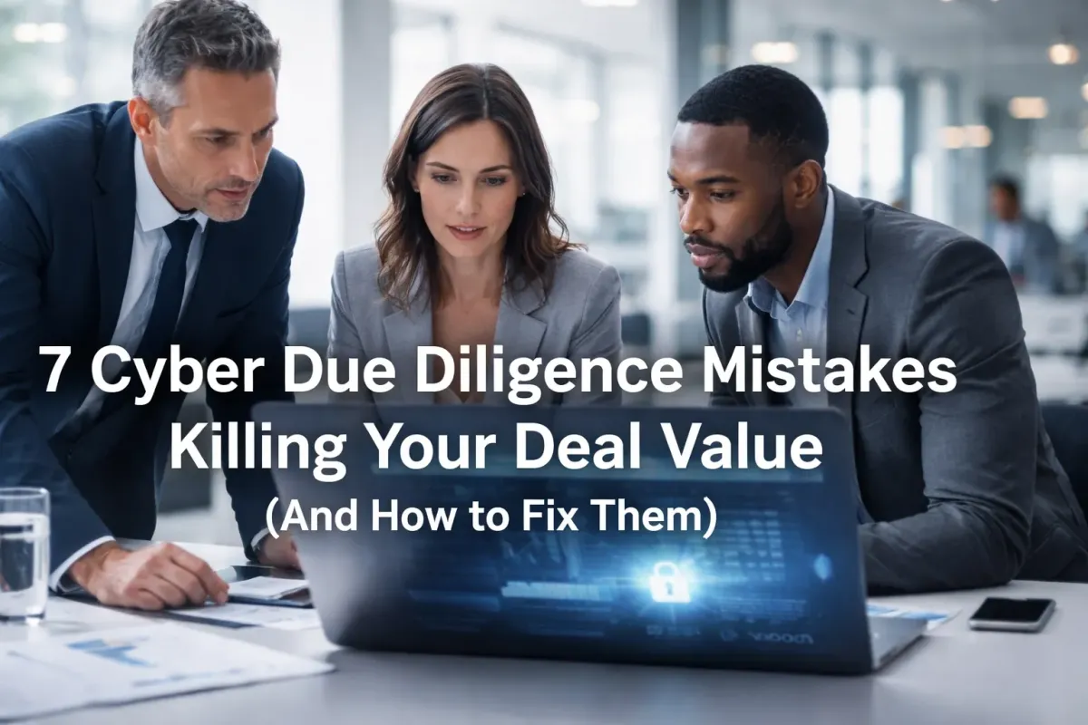 7 Cyber Due Diligence Mistakes Killing Your Deal Value (And How to Fix Them)