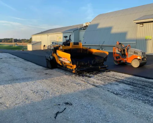 Hot Asphalt Paving