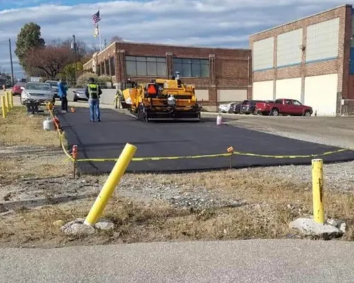 Hot Asphalt Paving