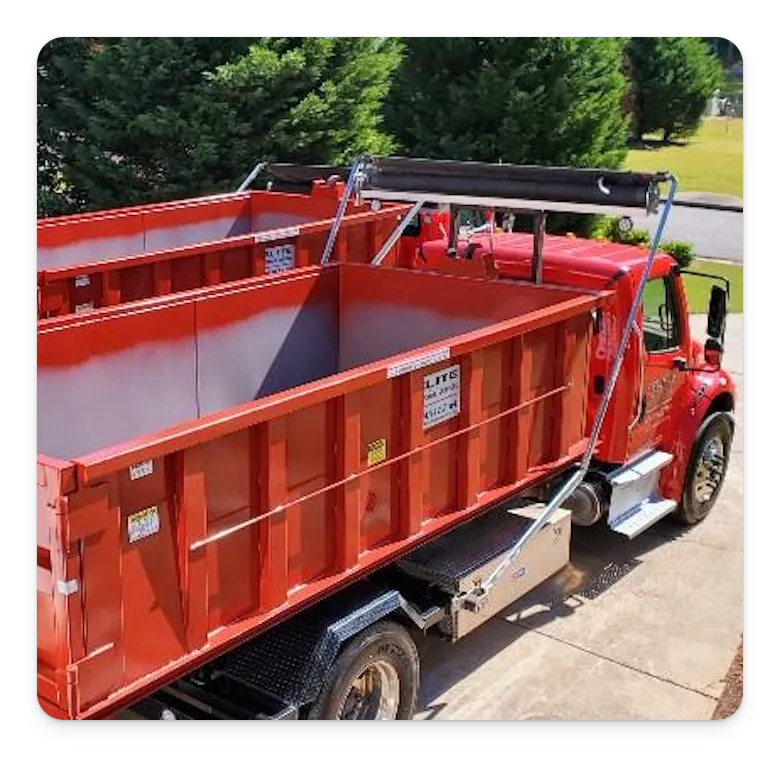 Alanta Dumpster Rental Truck