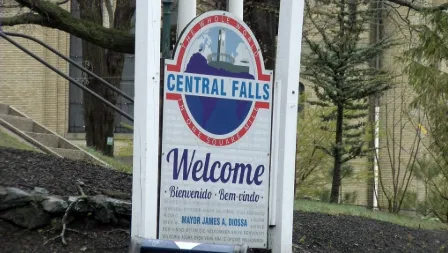 Backyard and pool decks in Central Falls Rhode Island