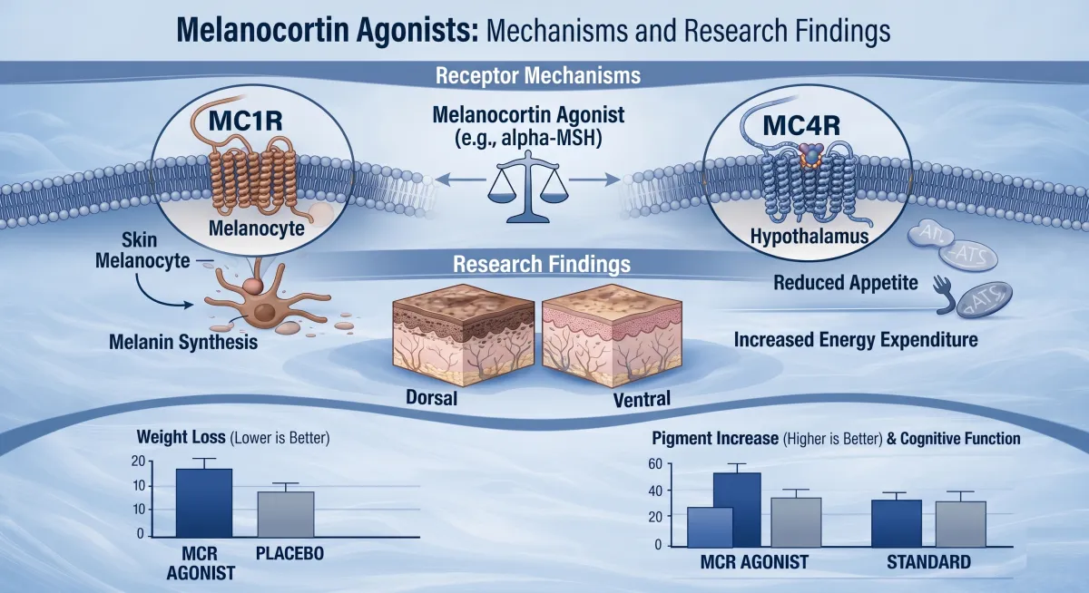 Melanocortin Agonists: Breakthroughs in Mechanisms and Research Findings