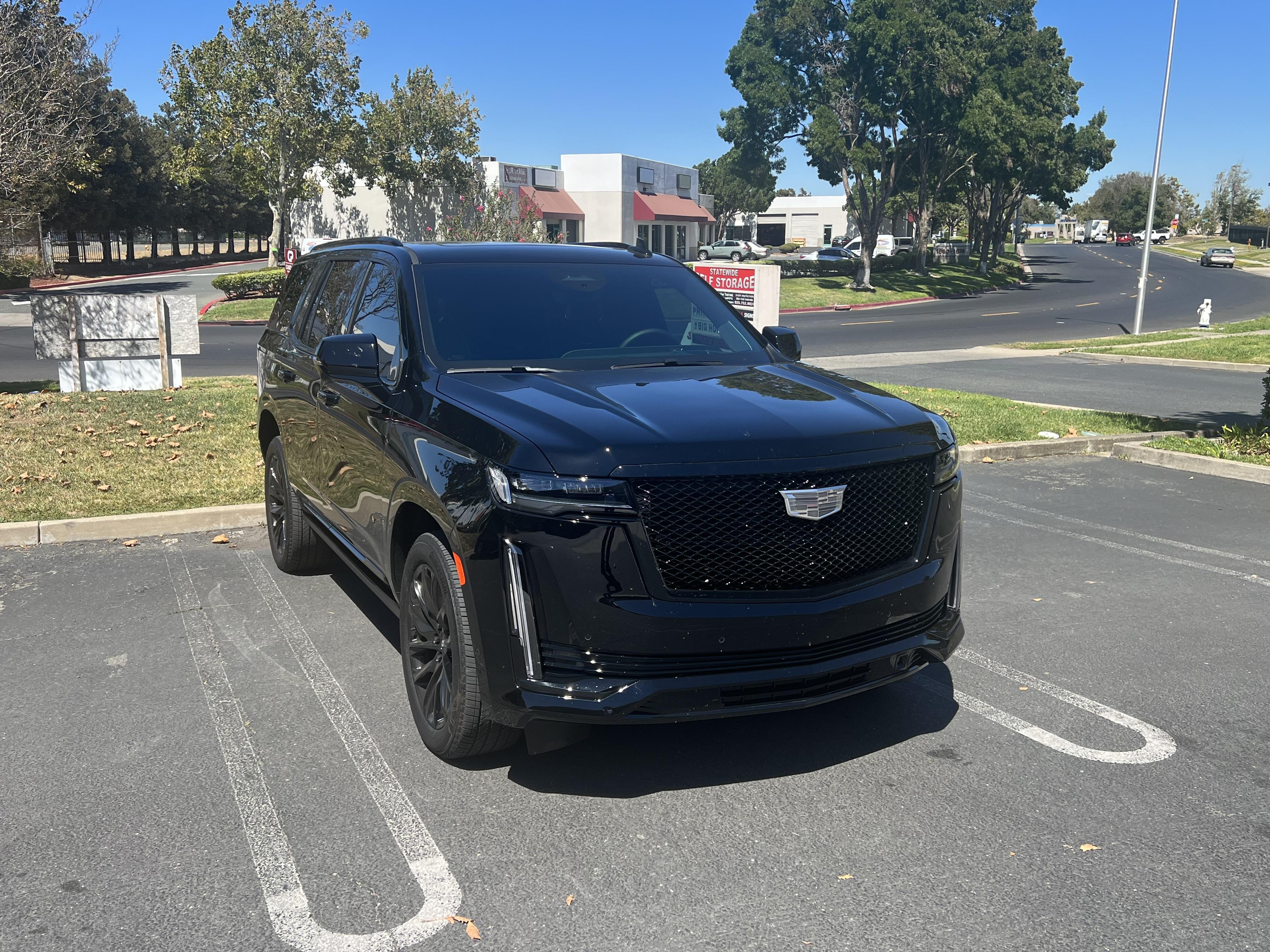 Freshly tinted vehicle at Tintinc