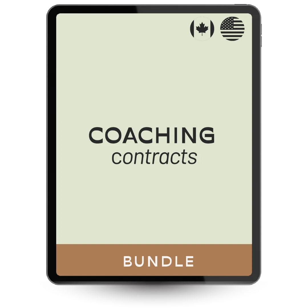 coaching contract template