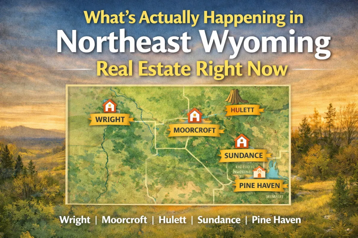 Northeast Wyoming Real Estate Market Update 2026 | Wright Moorcroft Hulett Sundance Pine Haven