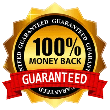 golden logo100% money back guarantee