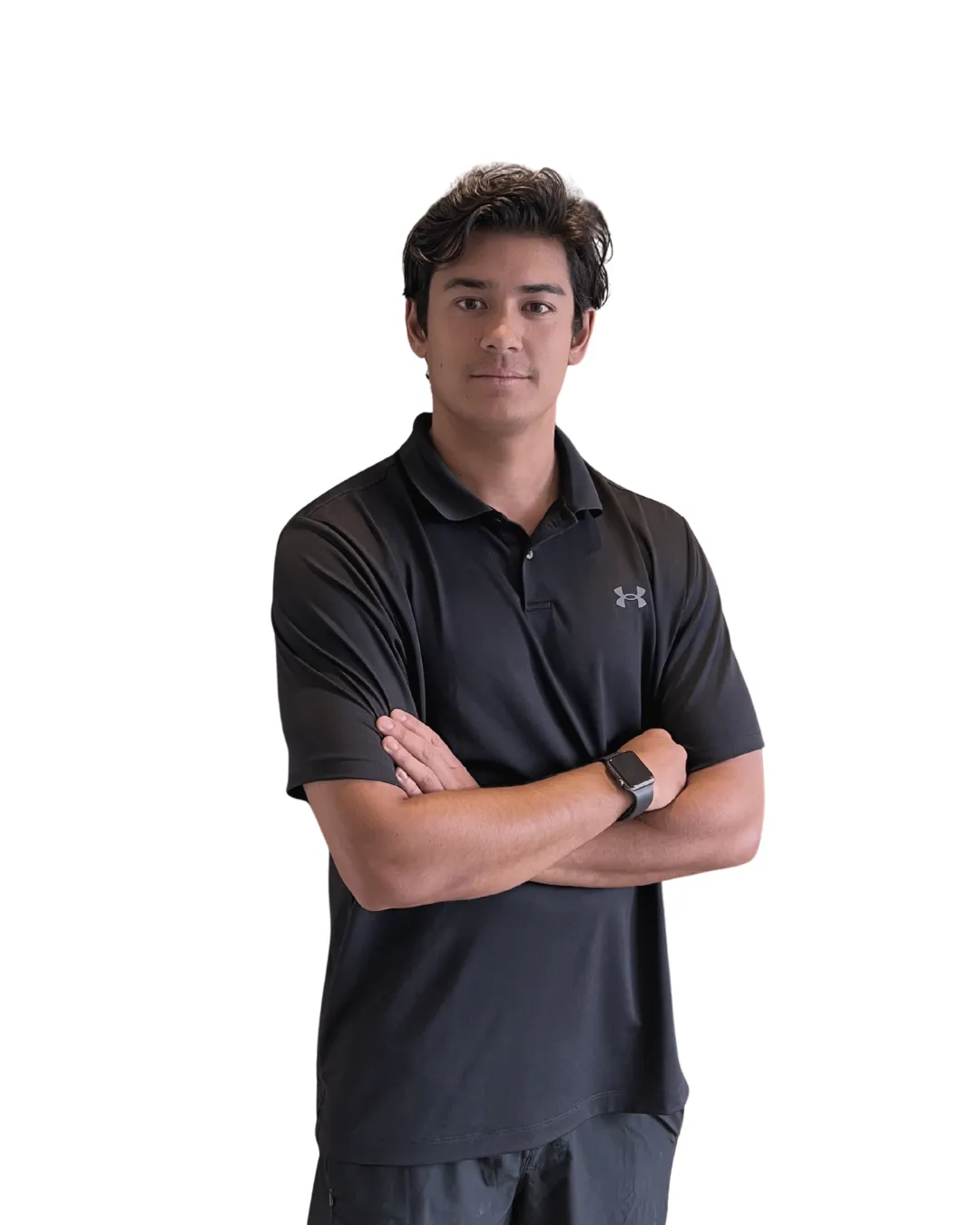 Exercise physiologist from VitalMotion smiling in the studio