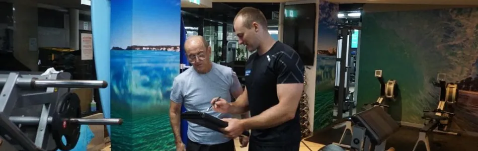 Exercise Physiology coaching session at Health Max