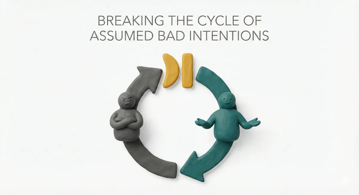 Breaking the Cycle of Assumed Bad Intentions: A Path to Better Conversations