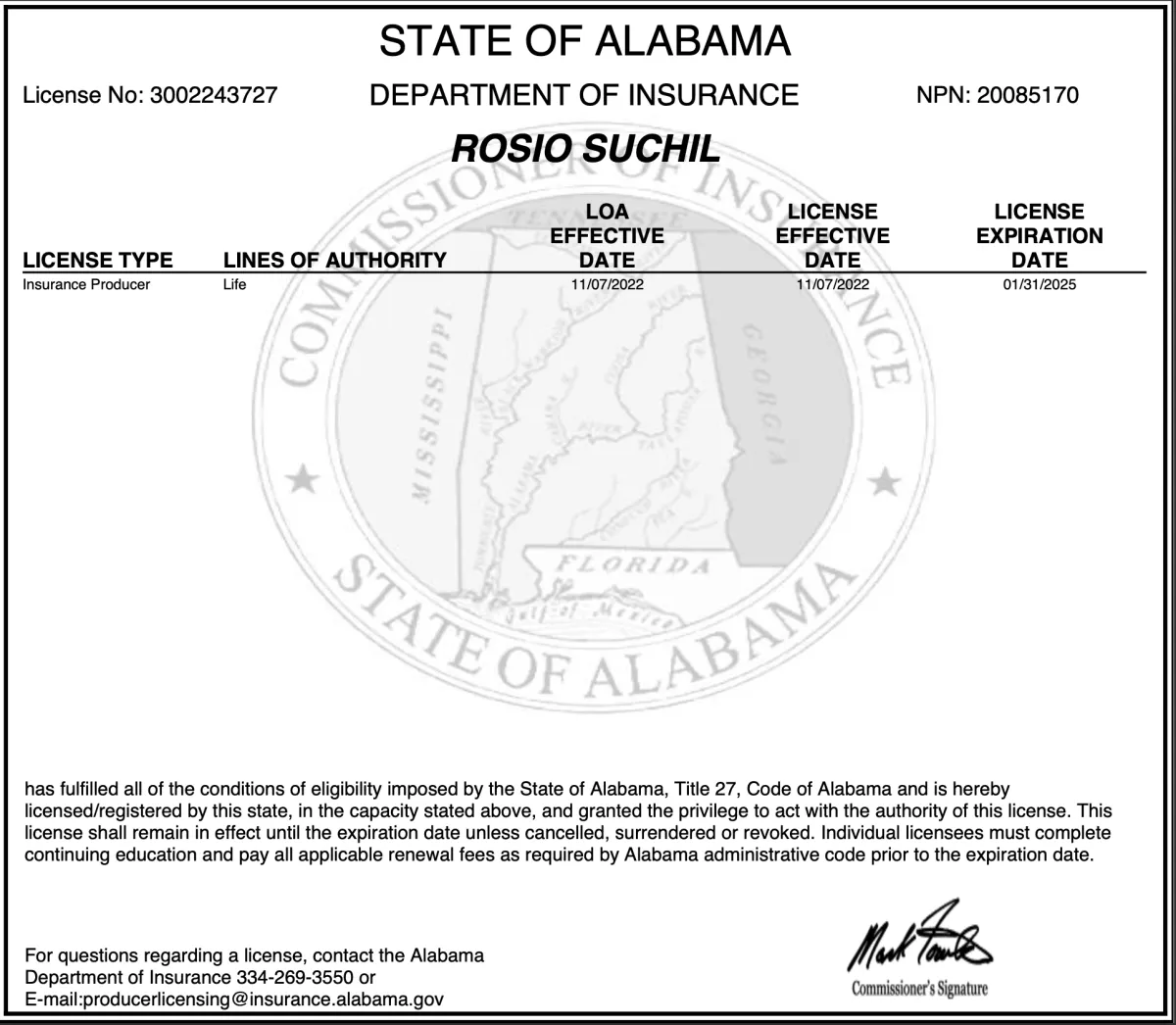 state license