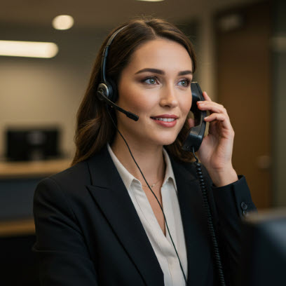 Woman on Phone