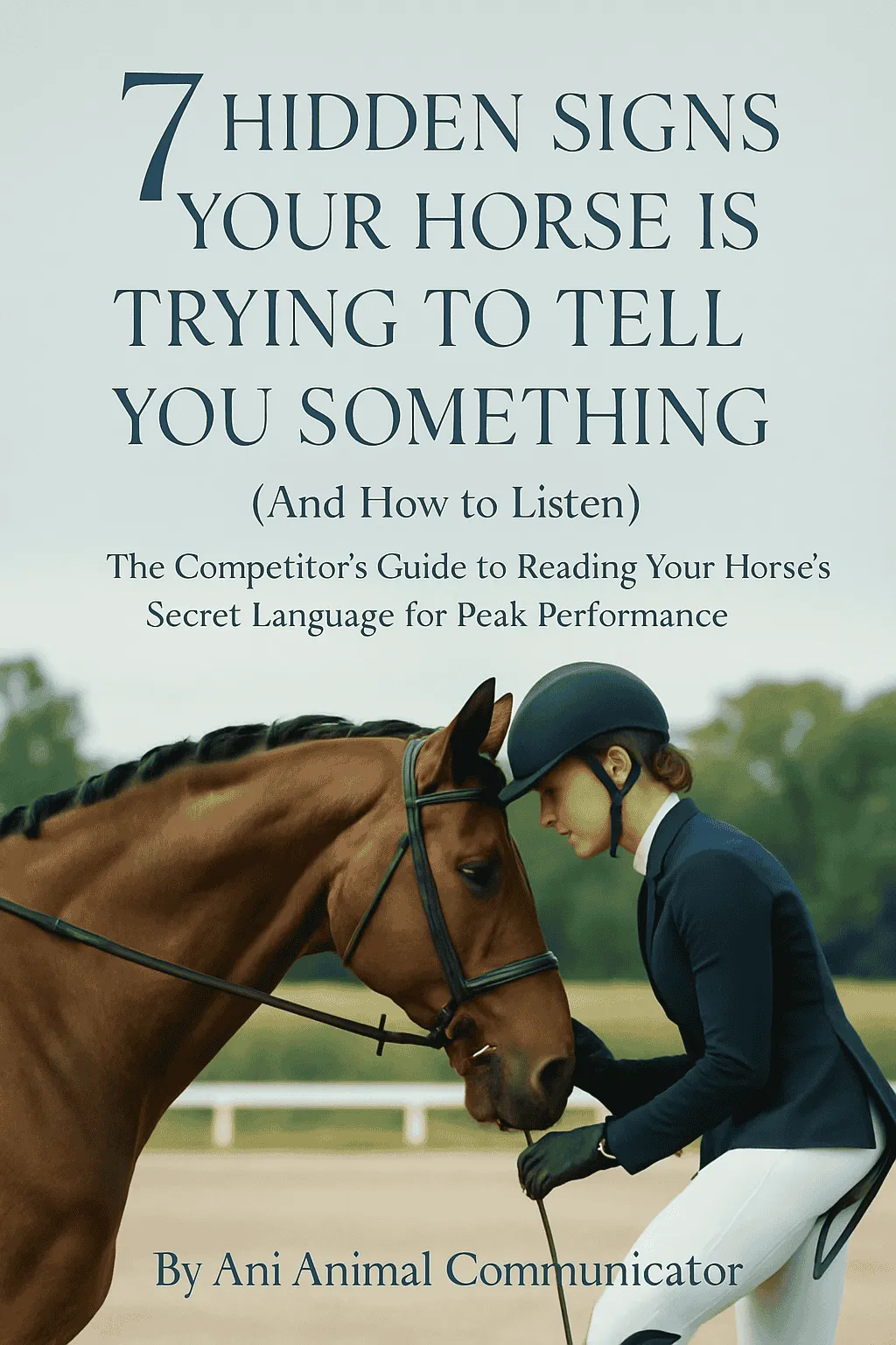 a white horse grazing in a field of tall grass