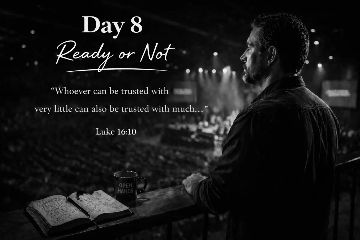 Day 8 – Ready or Not