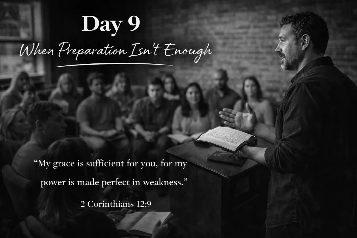 Day 9 – When Preparation Isn’t Enough