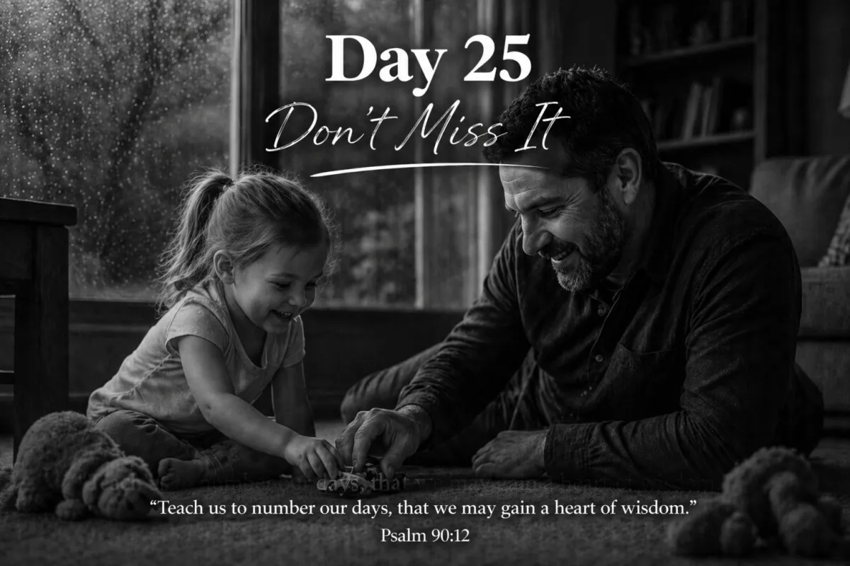 Day 25 – Don’t Miss It