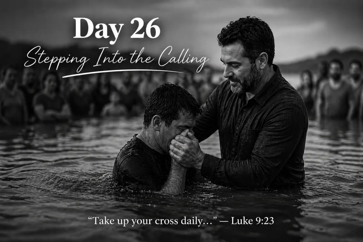Day 26 – Stepping Into the Calling