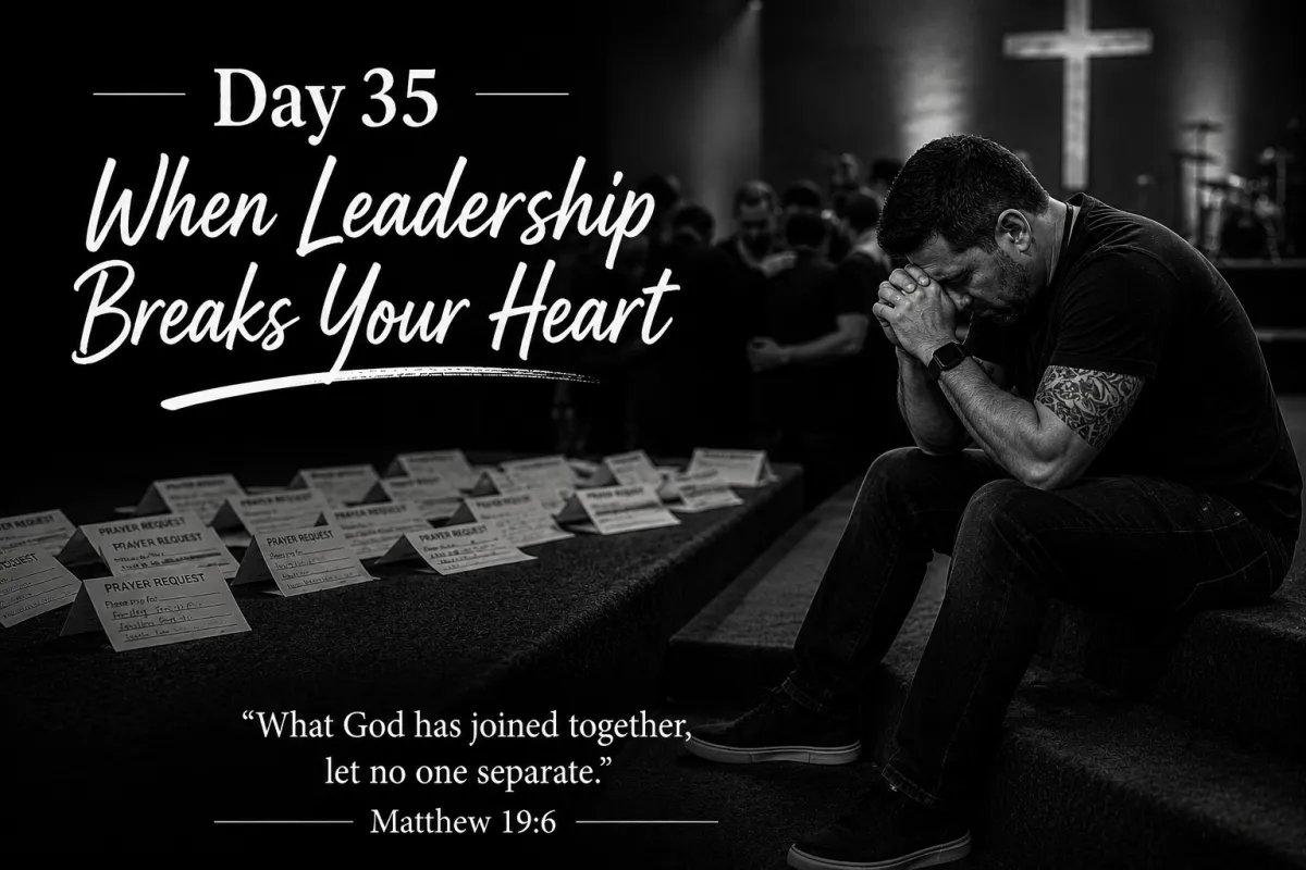 Day 35 – When Leadership Breaks Your Heart