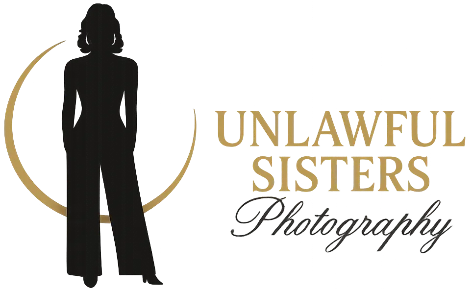 unlawful sisters luxury brand photography logo