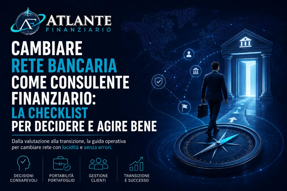 Cambiare rete bancaria come consulente finanziario: checklist e guida operativa | Atlante Finanziario