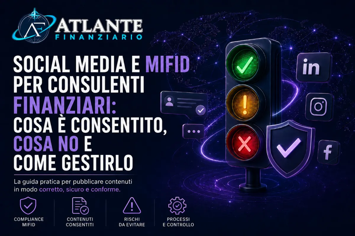 Social media e MiFID per consulenti finanziari: cosa è consentito | Atlante Finanziario