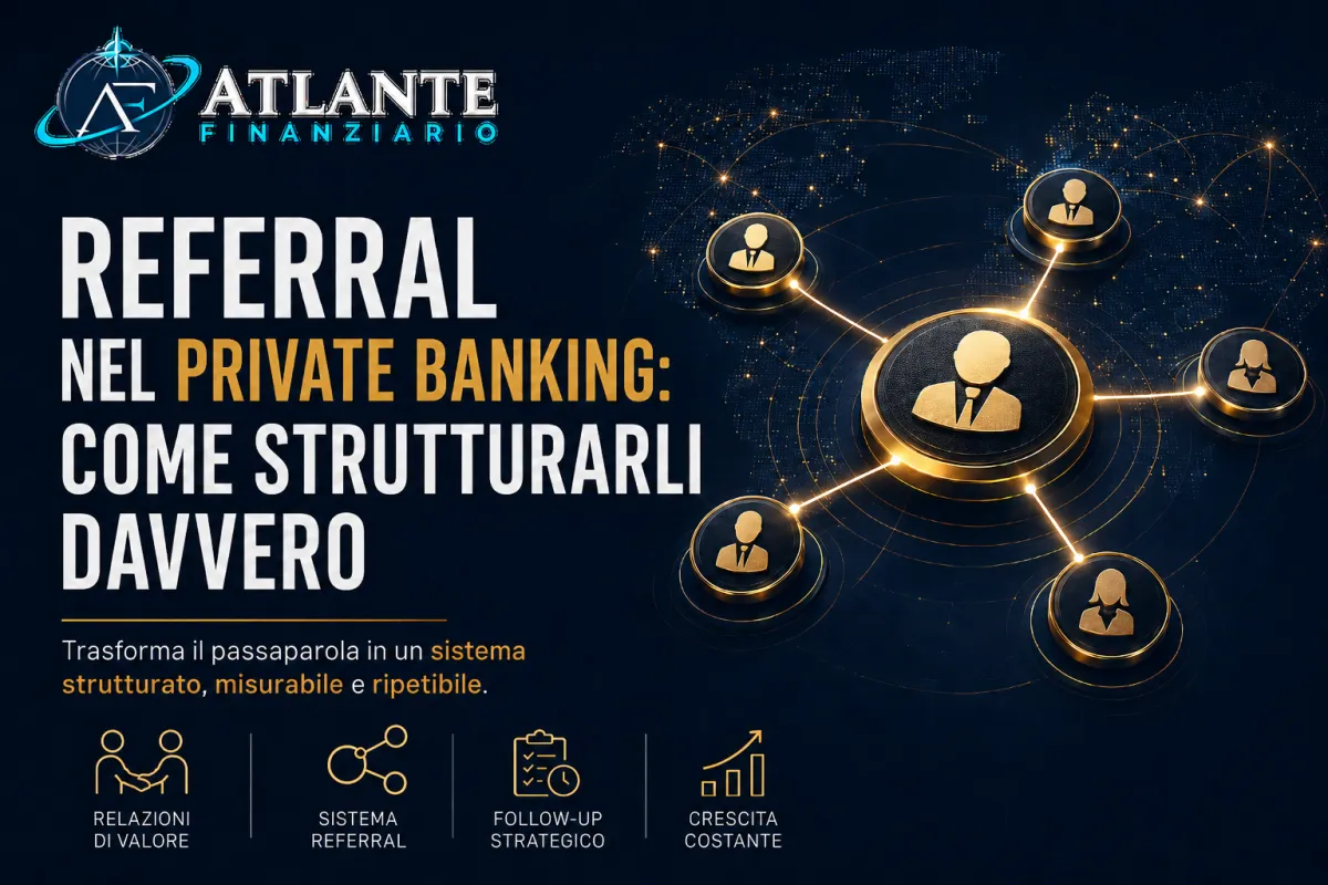 Referral nel private banking: sistema strutturato per consulenti finanziari | Atlante Finanziario