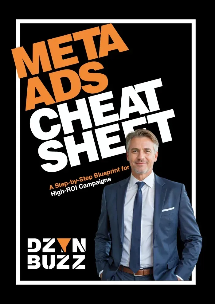 Marketing Executive wi glasses in hand - What You’ll Learn in Meta Ads Cheat Sheet eBook