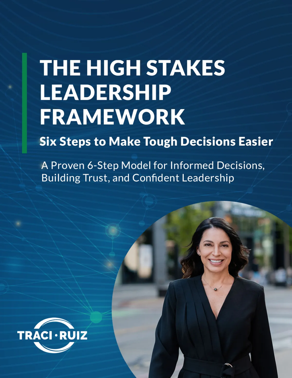 Book-style mockup of the Momentum Decision Playbook