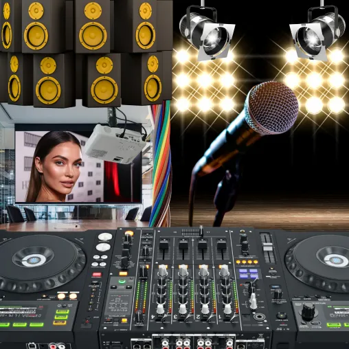 Professional audio visual gear and event rentals for Las Vegas productions
