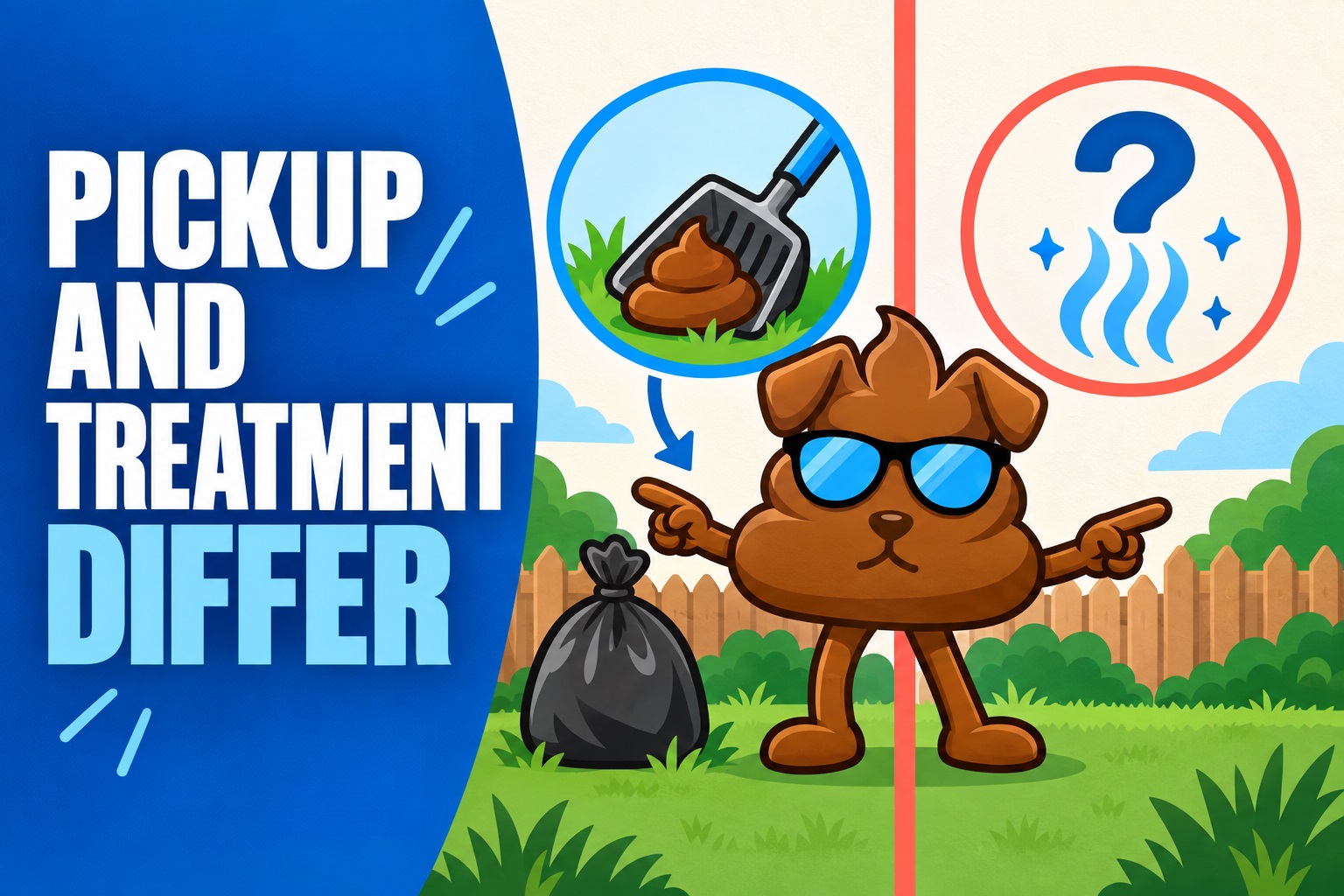 Yard Odor: Poop Removal vs. Deodorizing Explained