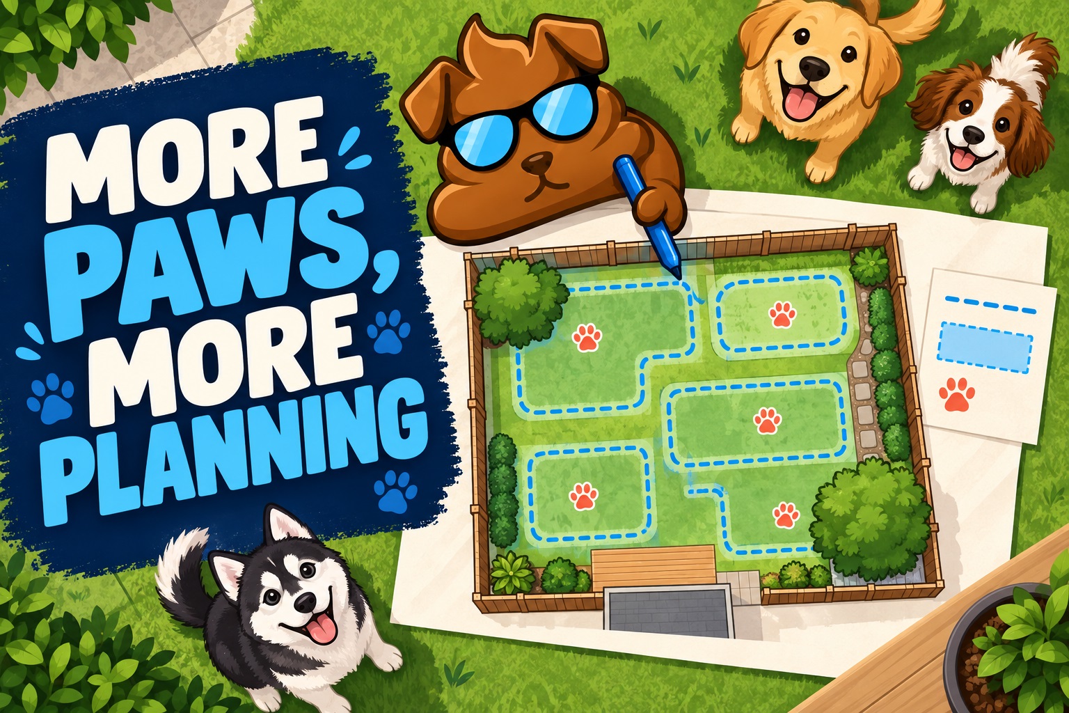 Poop Scooping for Multiple Dogs: Plan the Right Coverage