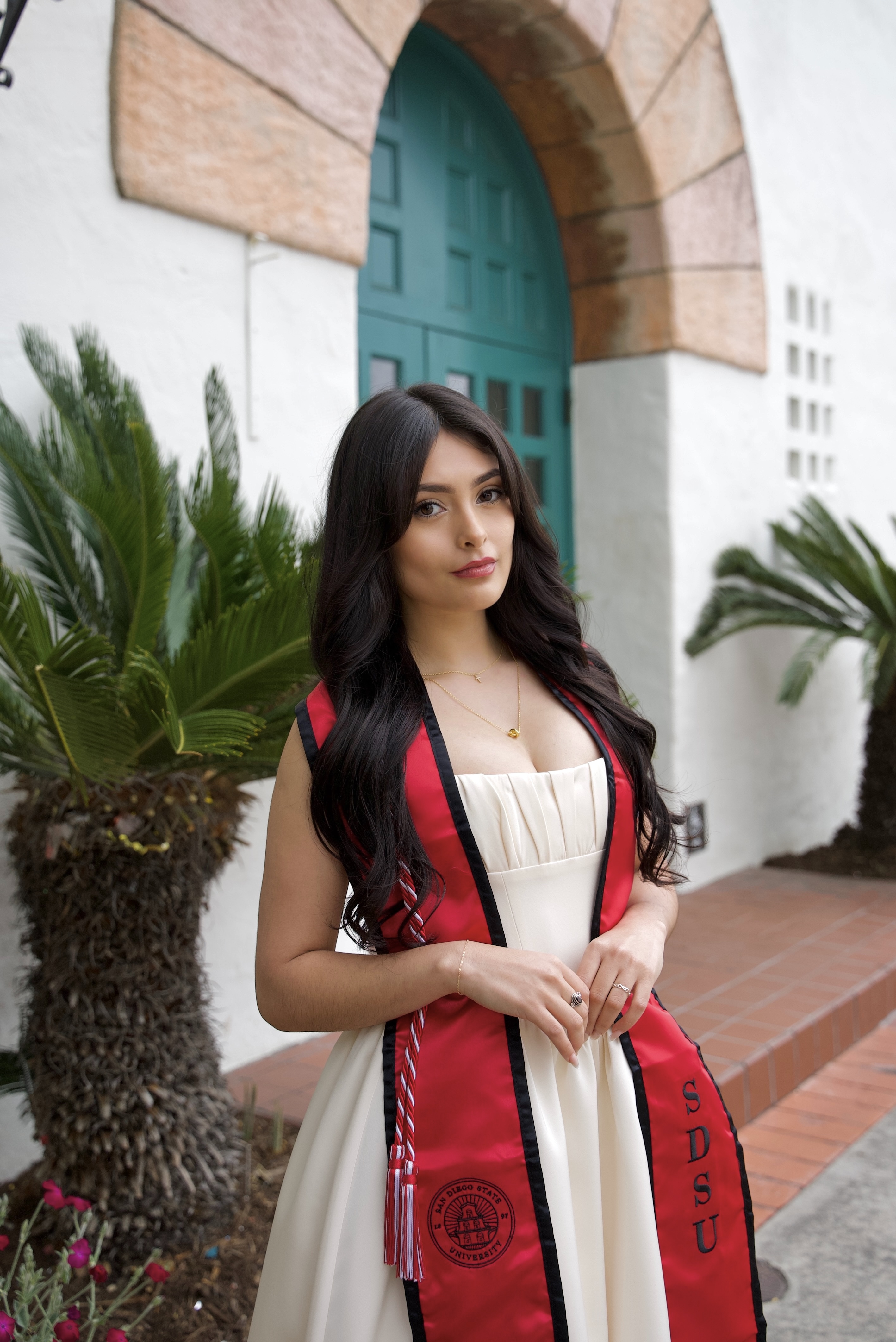 SDSU graduate. And we are very proud of of her!